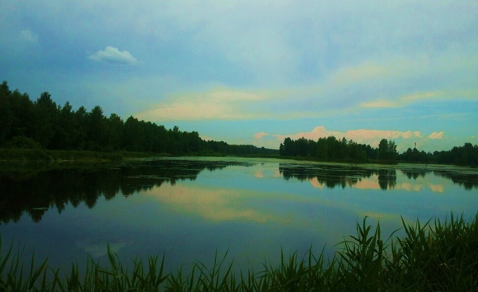 У реки