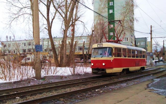 С трамваем по городу