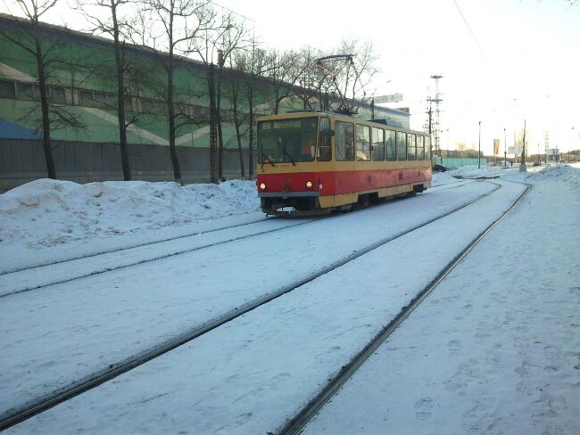 С трамваем по городу