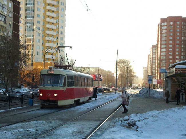 С трамваем по городу