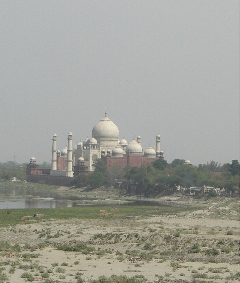 Тадж Махал. Вид из Красного форта
