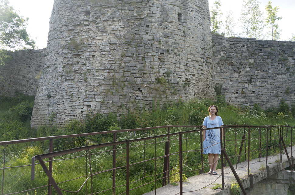 Крепость в Порхове 14 век