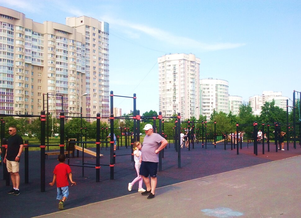 В парке летом