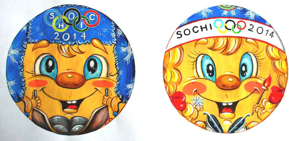 Олимпийский талисман Сочи 2014 Соча и Олимпок