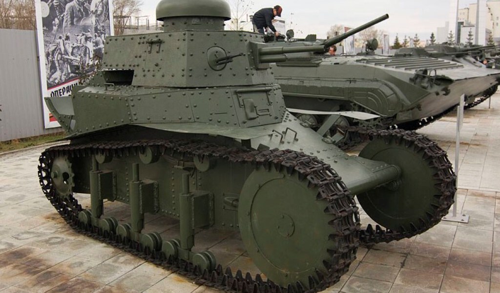 Танк цветная картинка