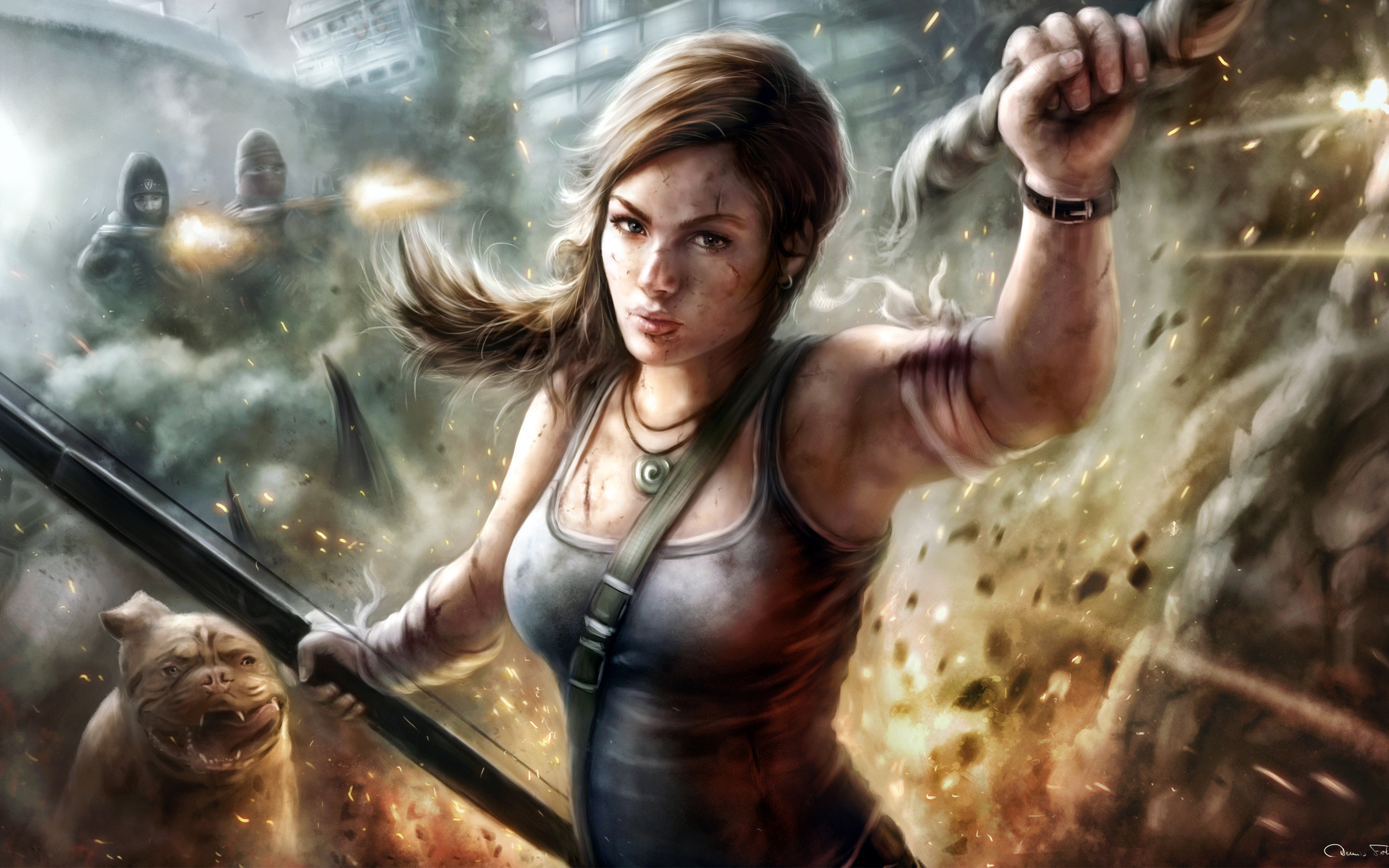 tomb raider, lara croft, game, girl загрузить