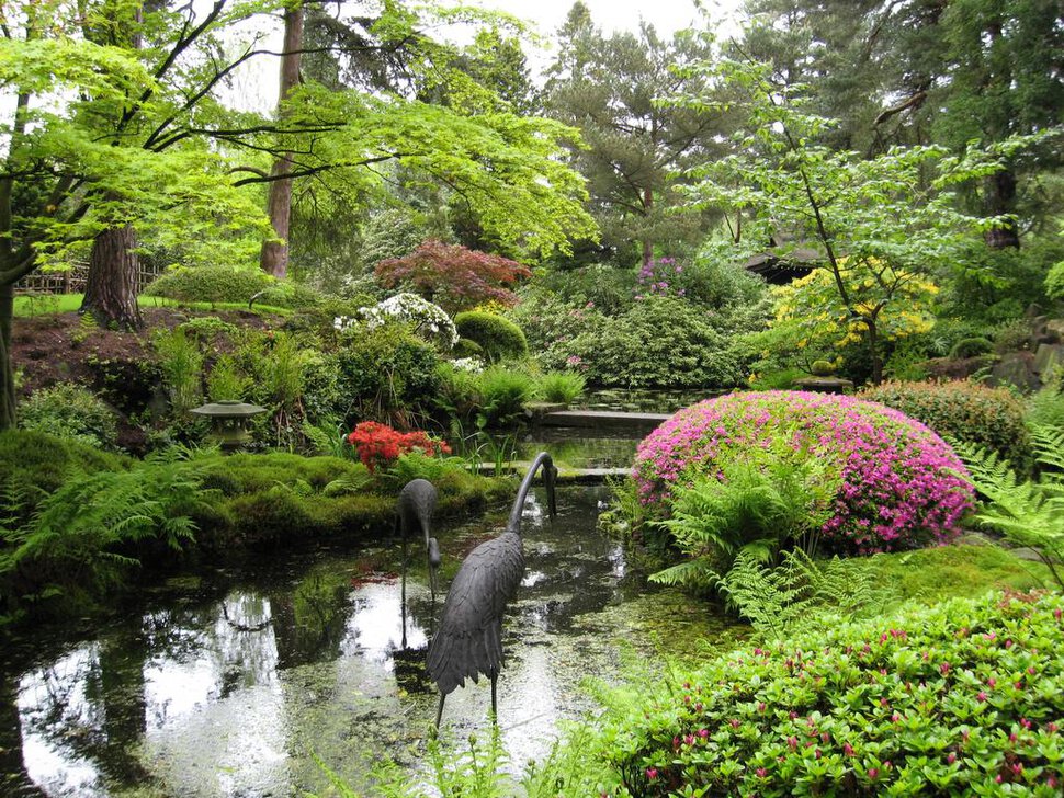 Сады в японии