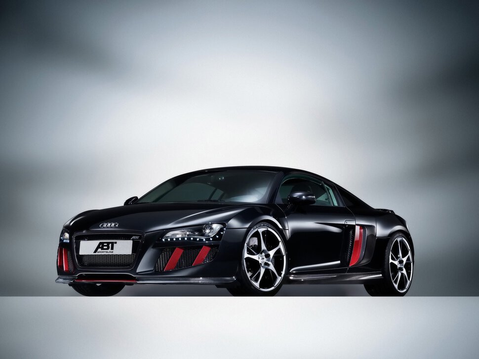 Ауди гоночная r8 чёрный