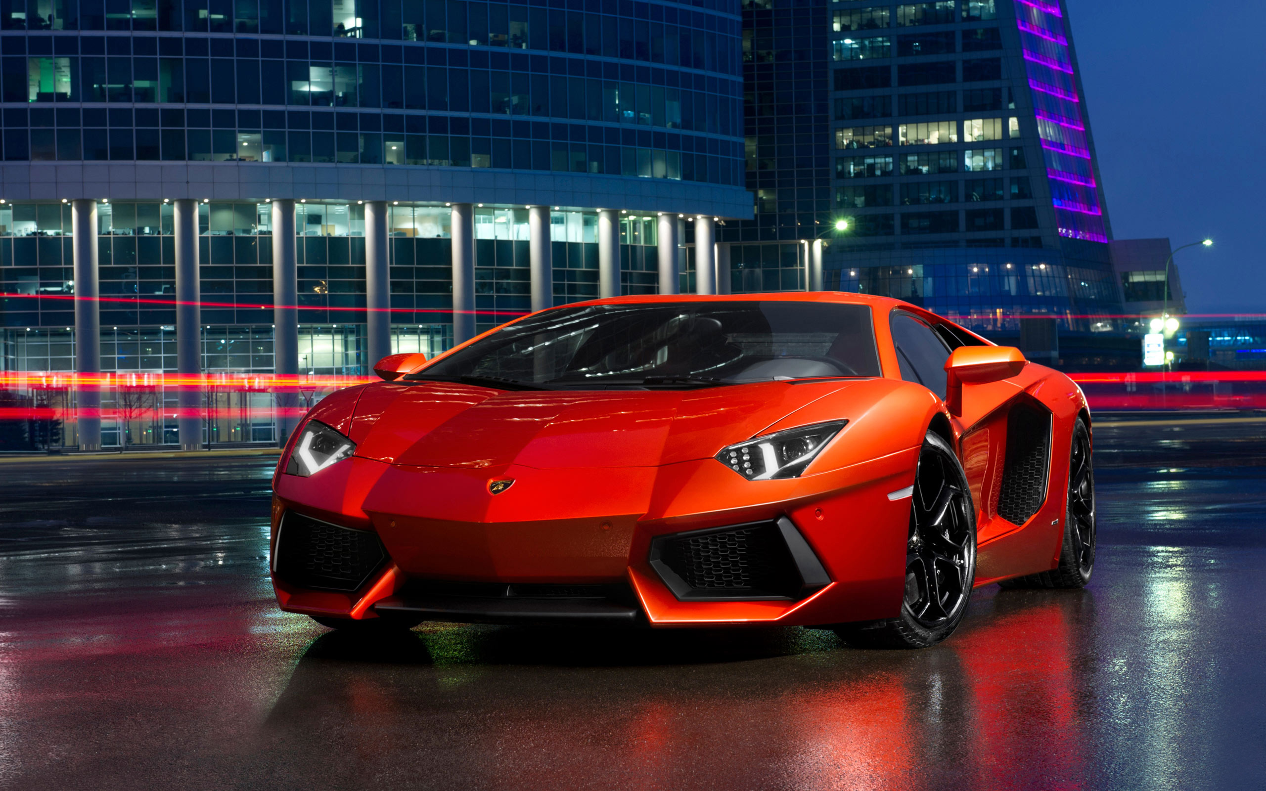 Красный lamborghini aventador бесплатно