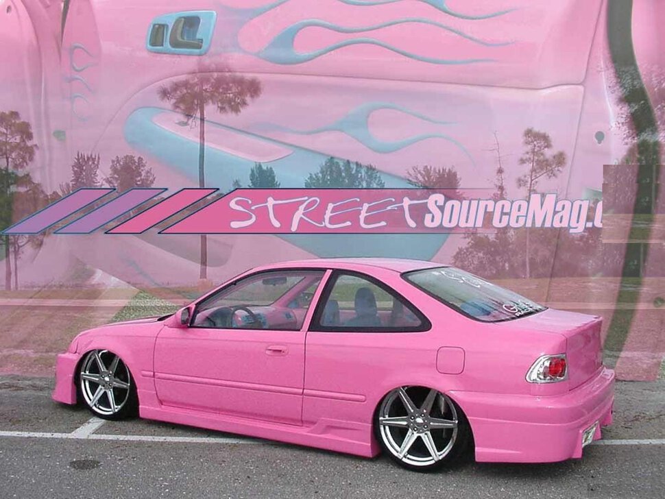 Toyota Mark 2 90 розовый