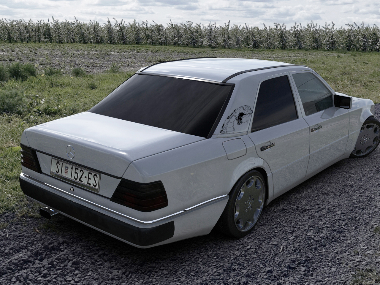 Мерседес w124 рестайлинг