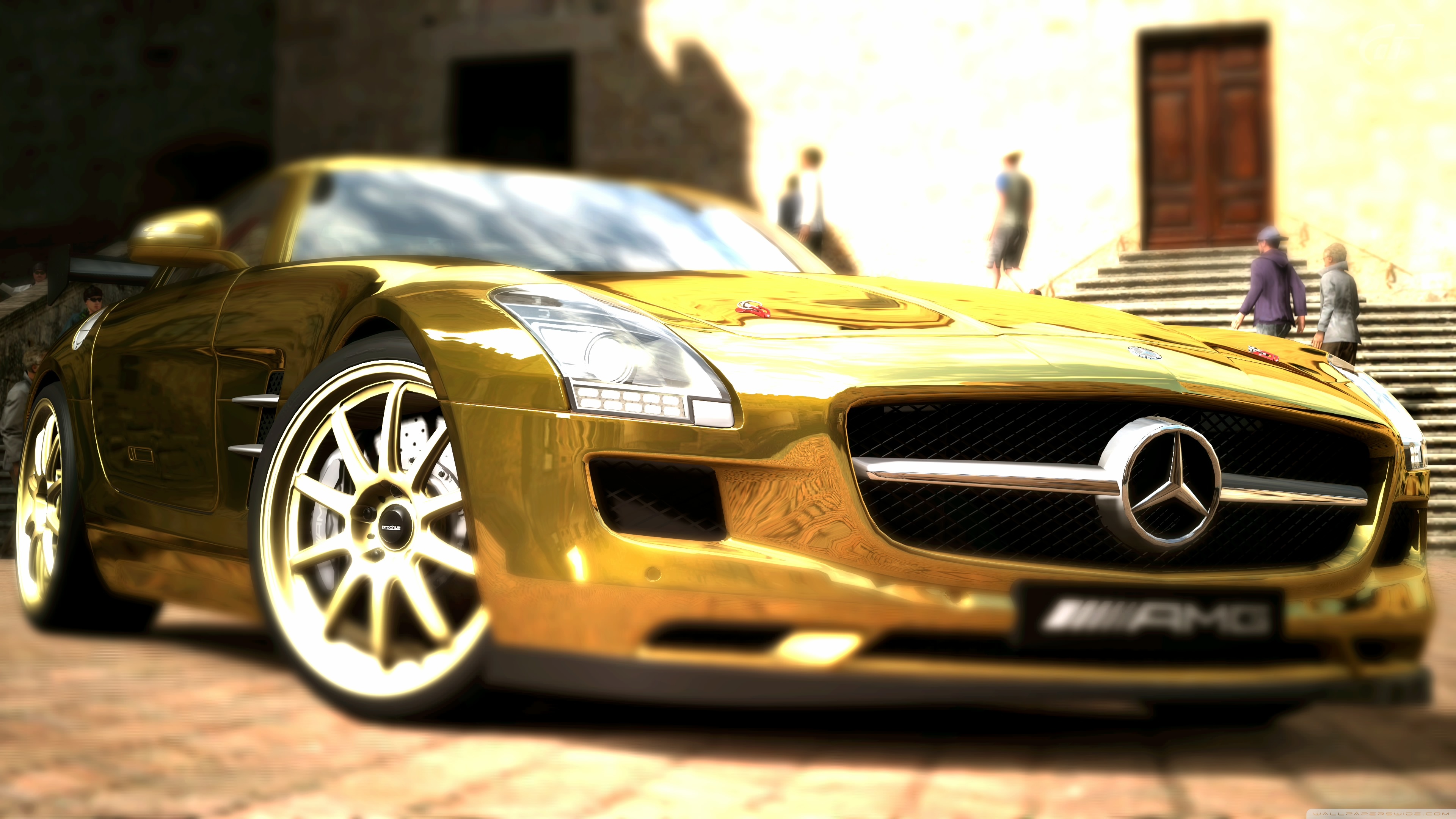 шикарная Mercedes sls без смс