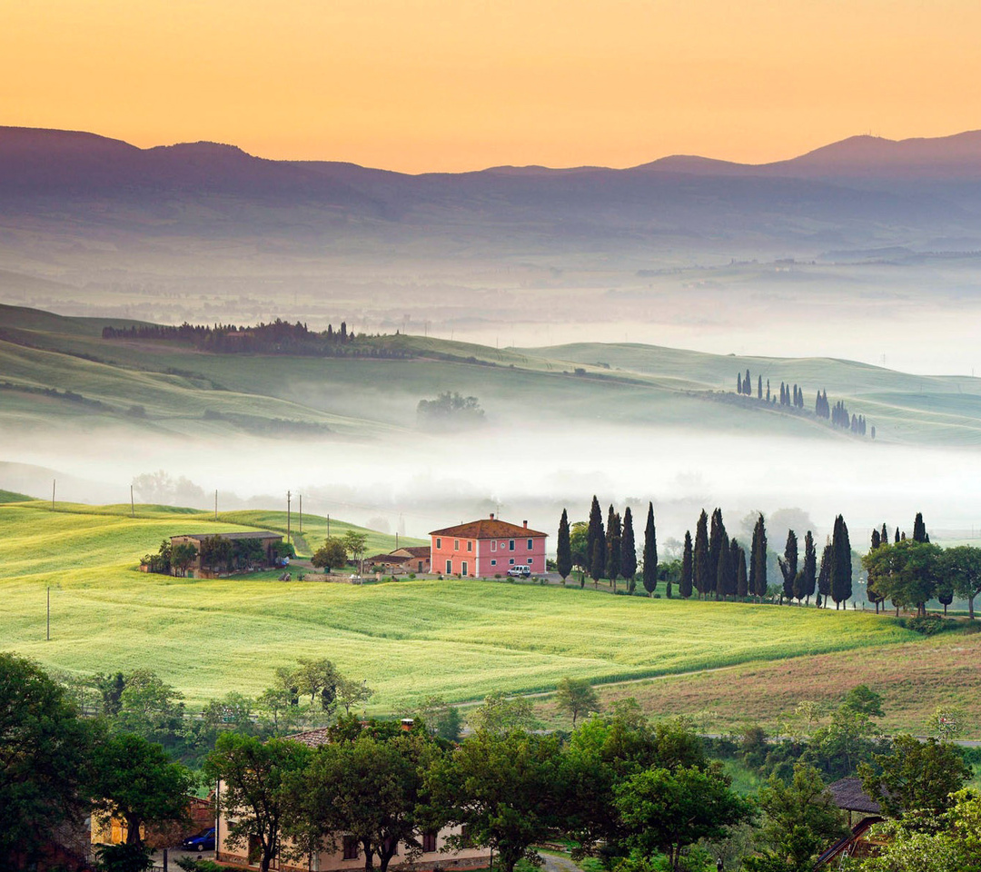 Country Villa, Val drOrcia, Tuscany, Italy скачать